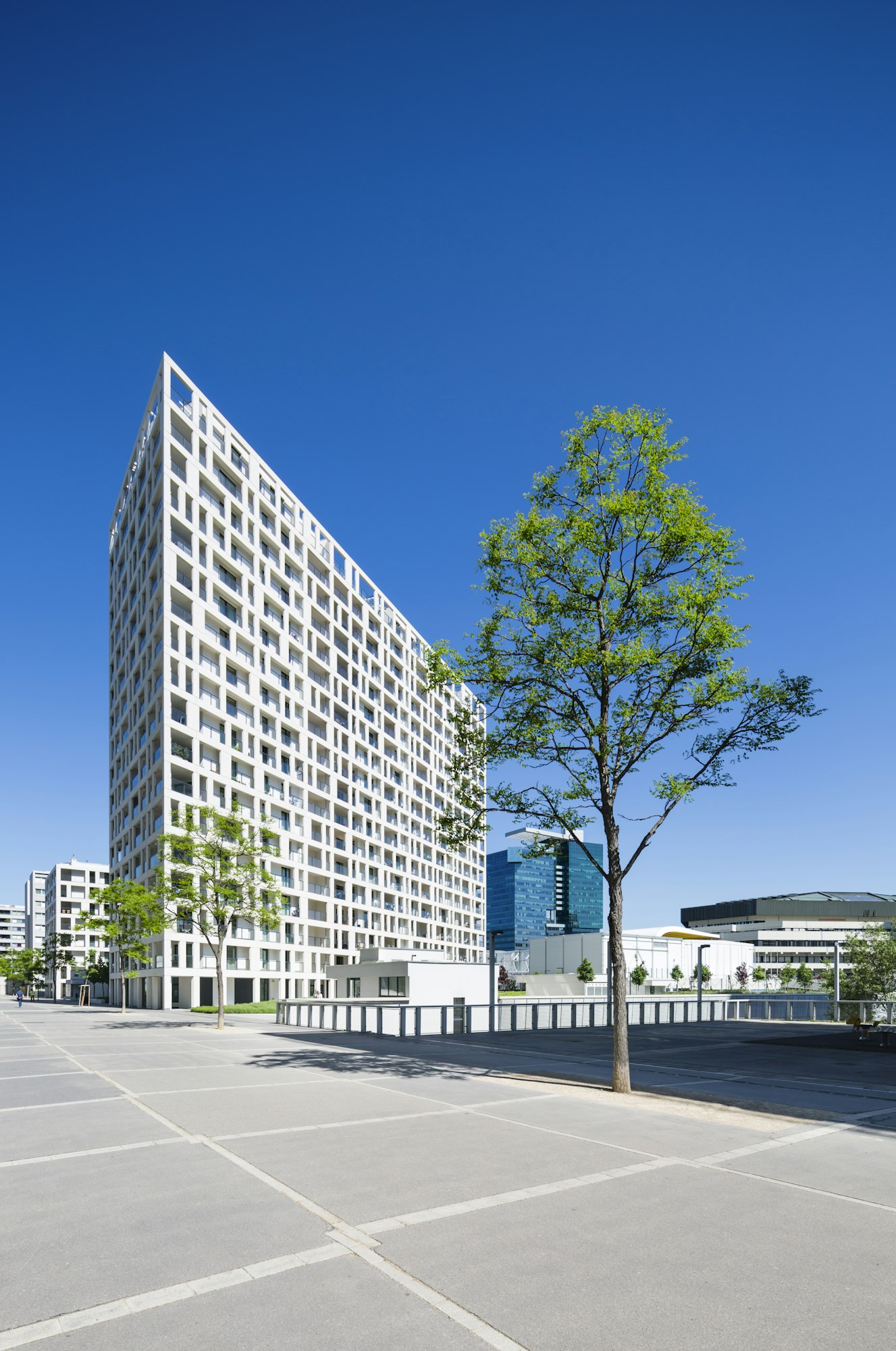 Donau City Appartment Building in Vienna, Austria